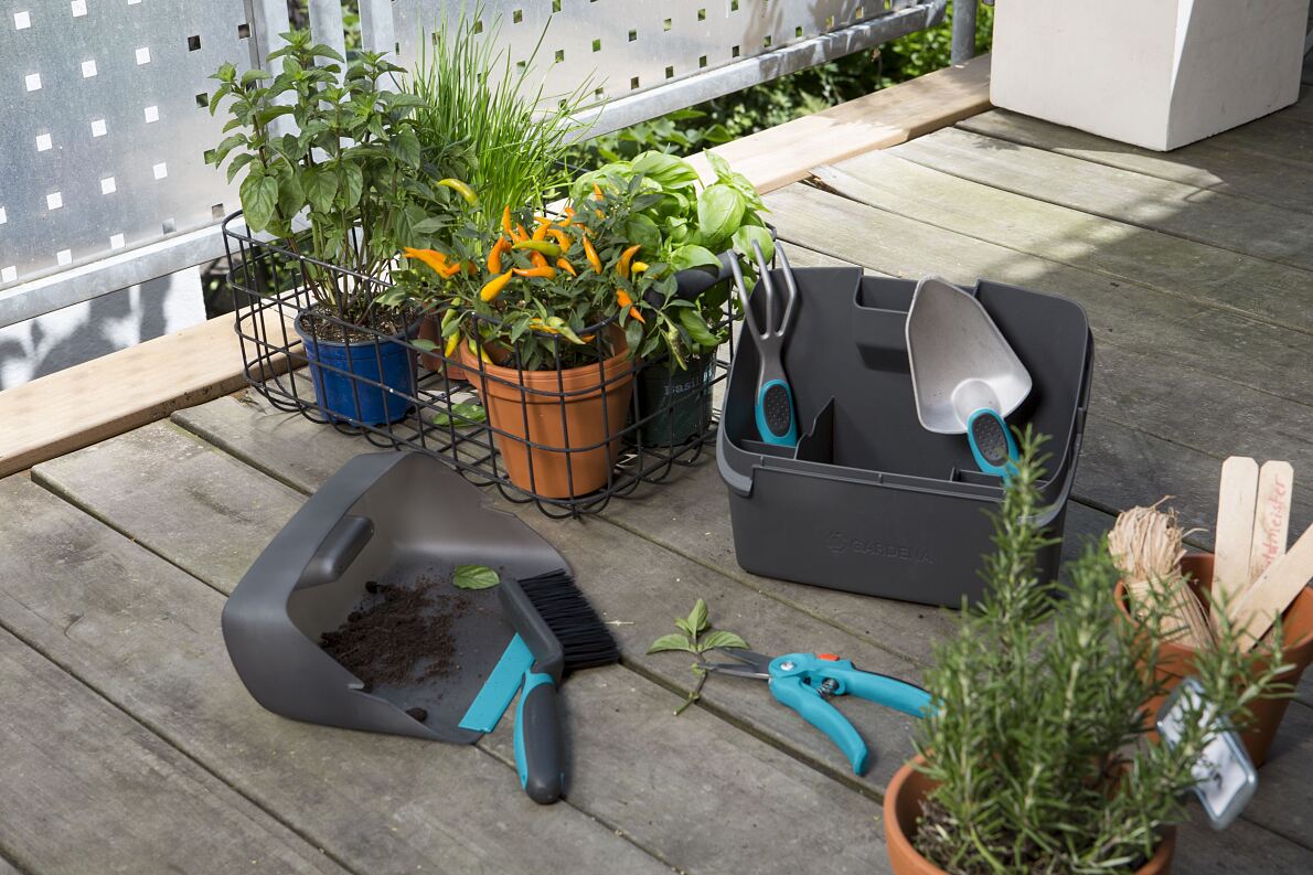 Gardena City Gardening Balcony Box Set 