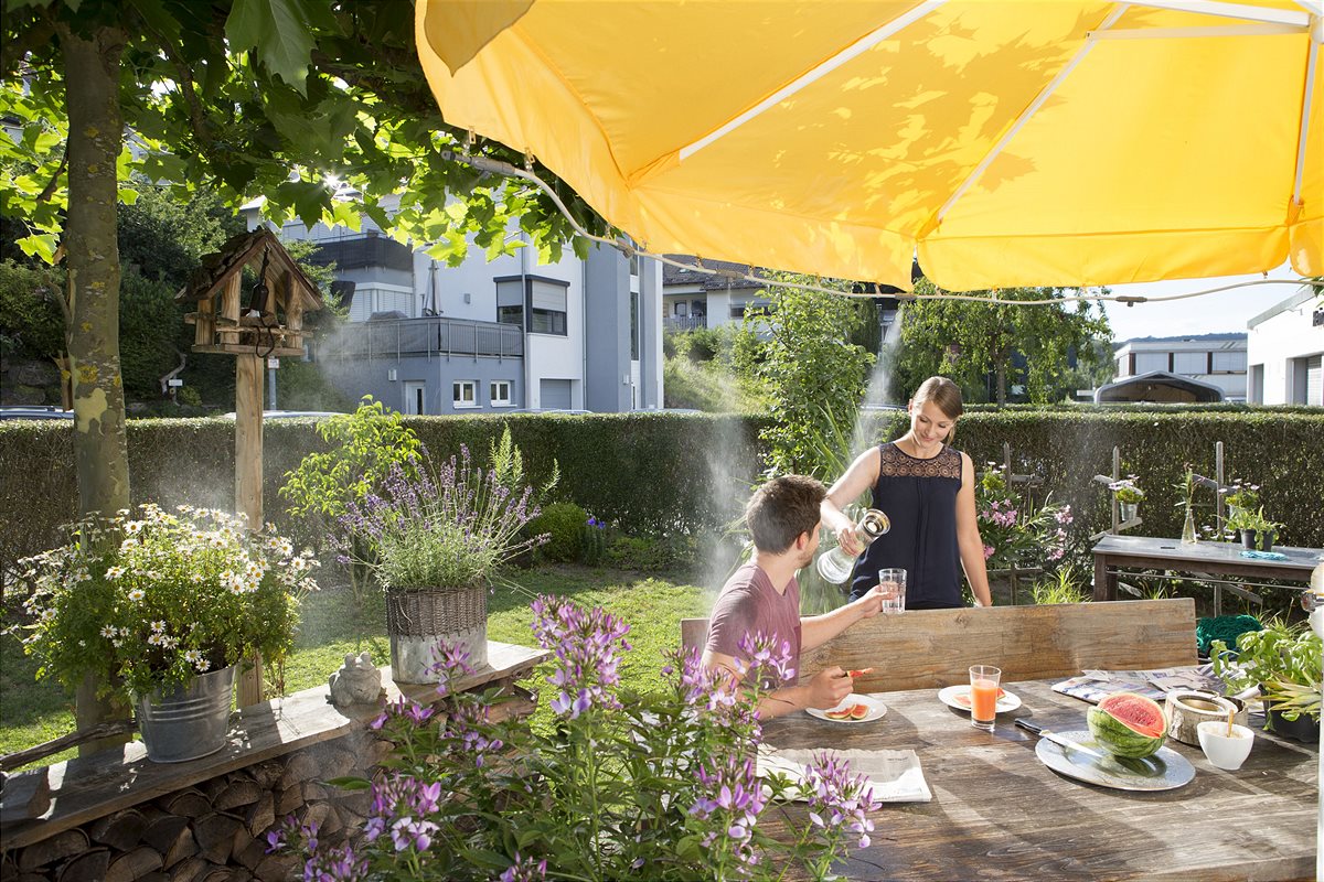 Spa in the greenery