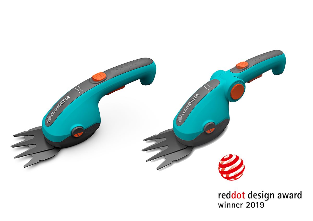 Red Dot Design Award 2019: Battery Grass and Shrub Shears ClassicCut Li and  ComfortCut Li