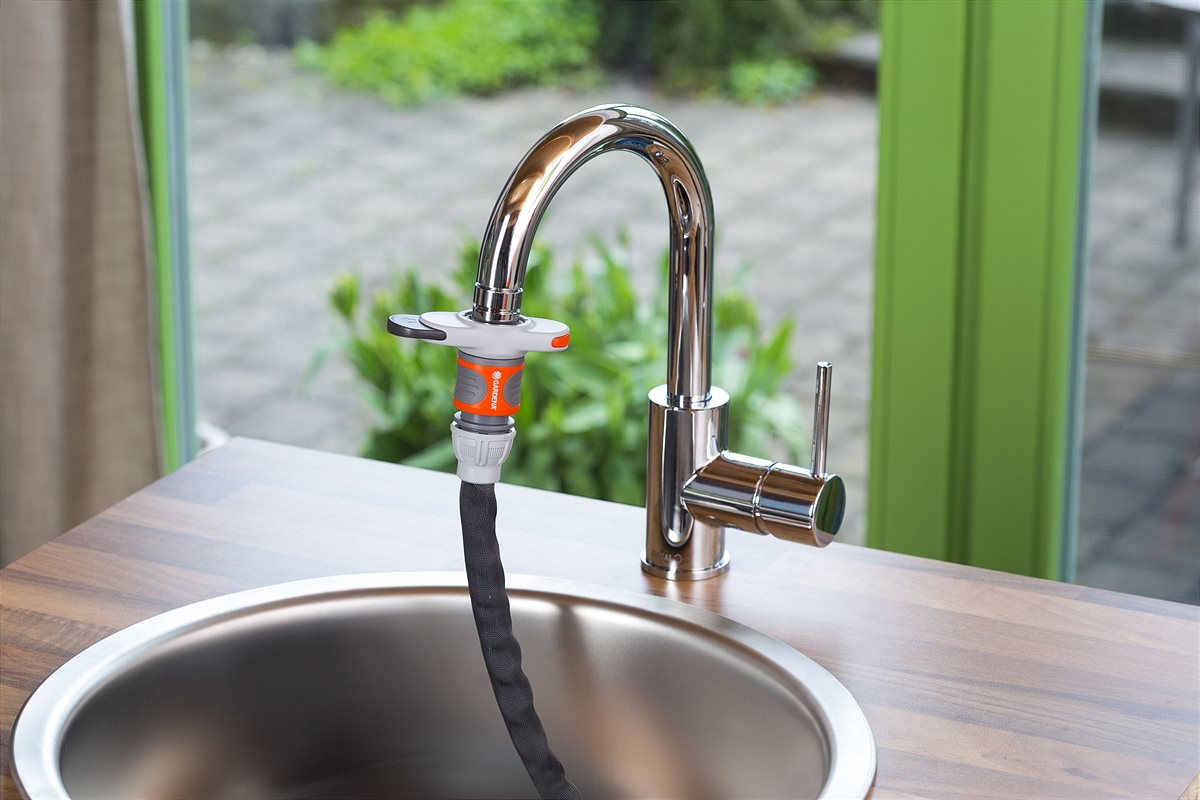 GARDENA Hahnverbinder für Indoor-Wasserhähne