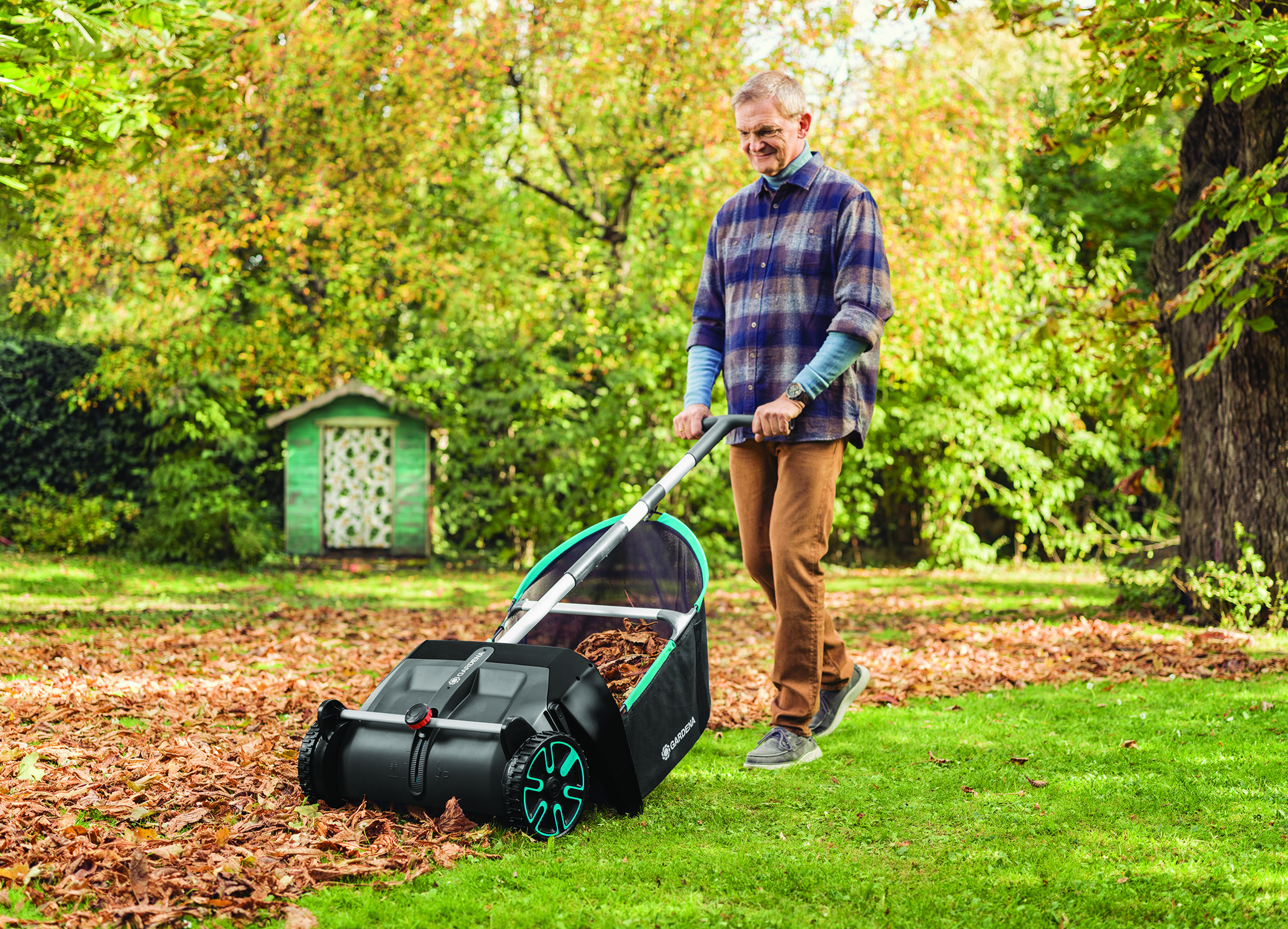 The new GARDENA Leaf- and Grass Collector – already available from autumn 2020