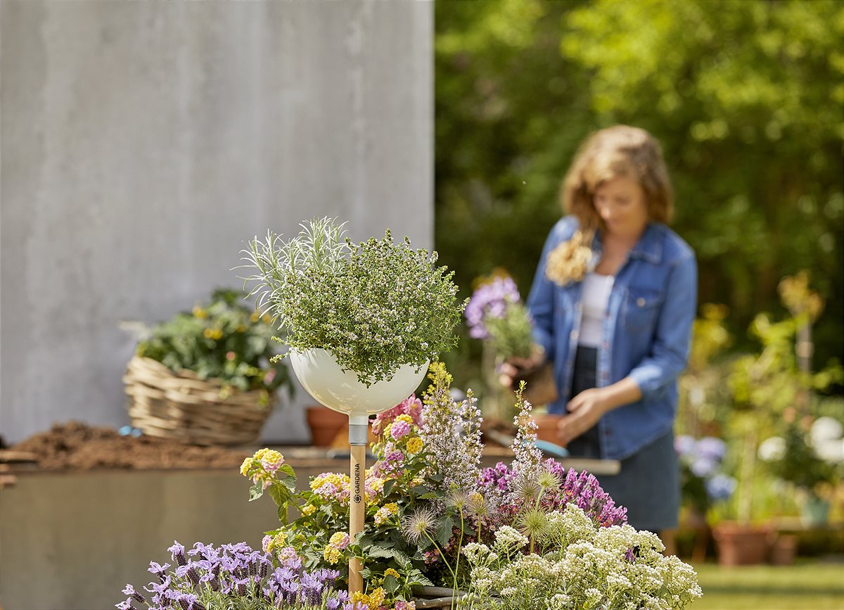 GARDENA ClickUp! Pot de Fleurs