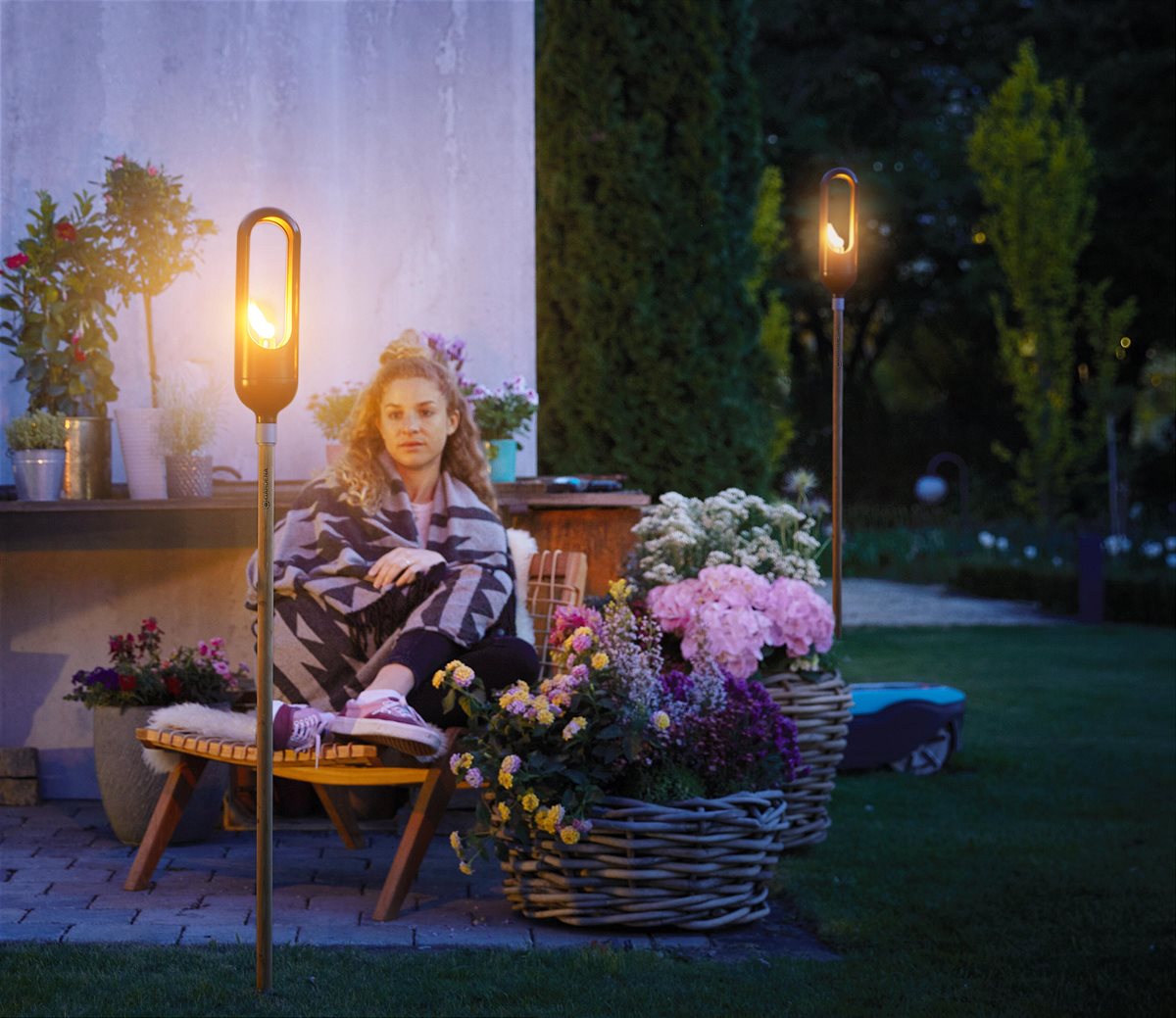 GARDENA ClickUp! TorchFireplace