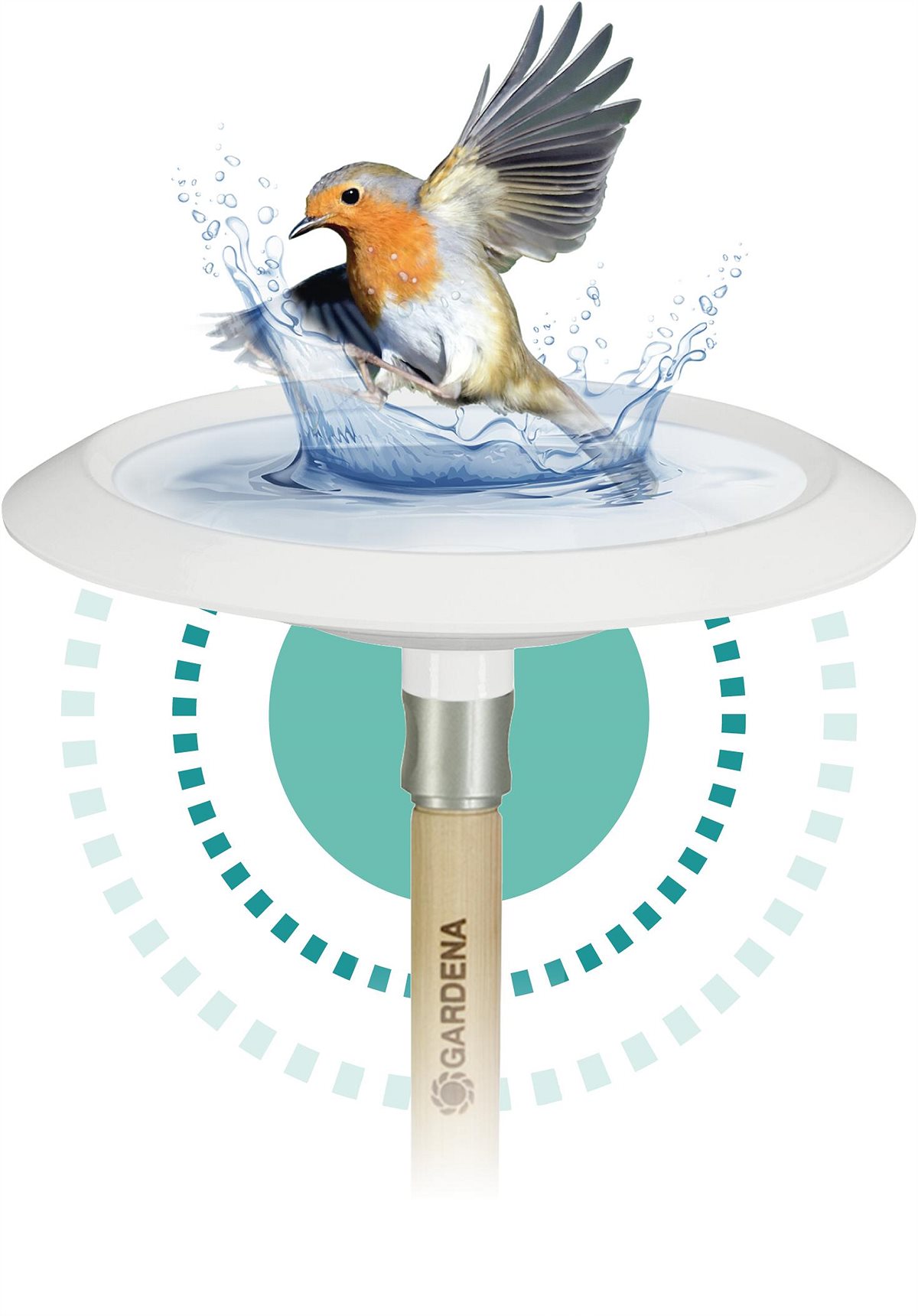 GARDENA ClickUp! bain pour oiseaux