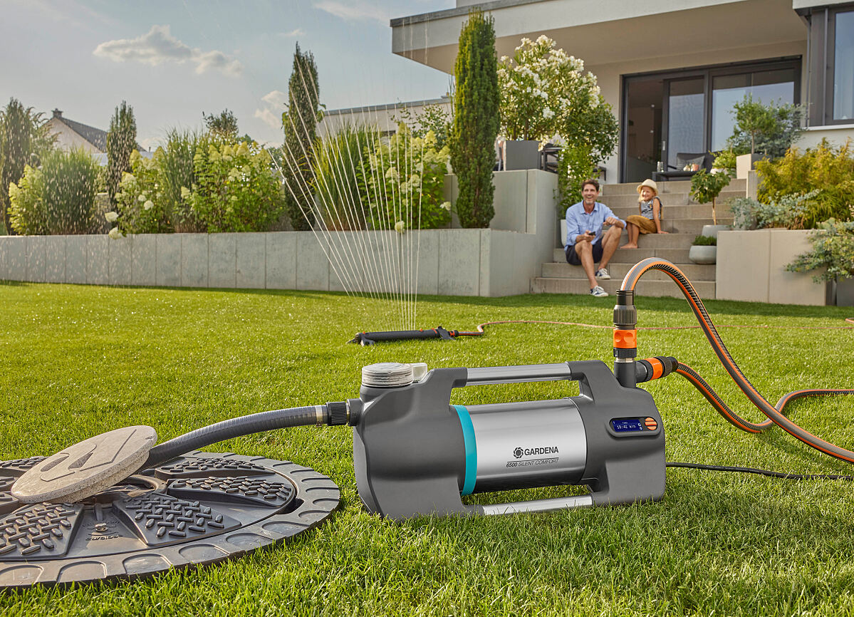 GARDENA Gartenpumpe 6500 SilentComfort