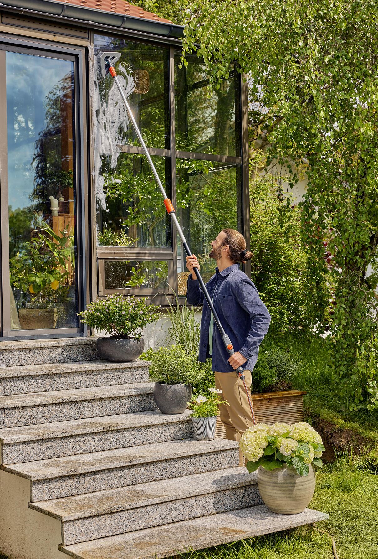 GARDENA Stielbürste soft flex