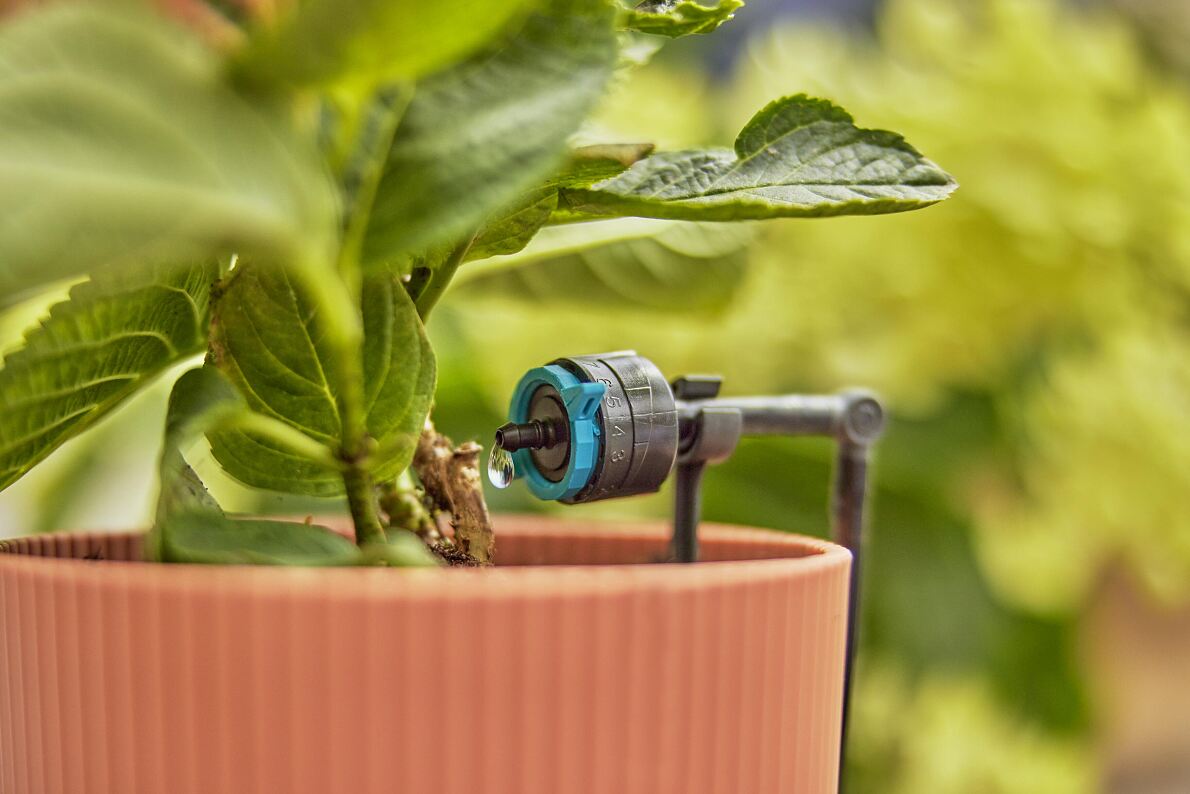 Efficient watering strategies for gardens and balconies