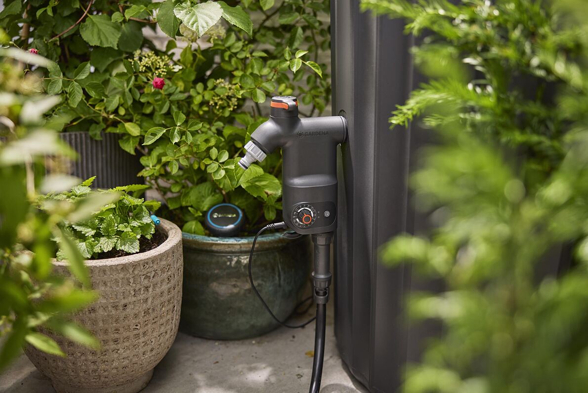 The new GARDENA AquaReserve DuoTap Automatic 
