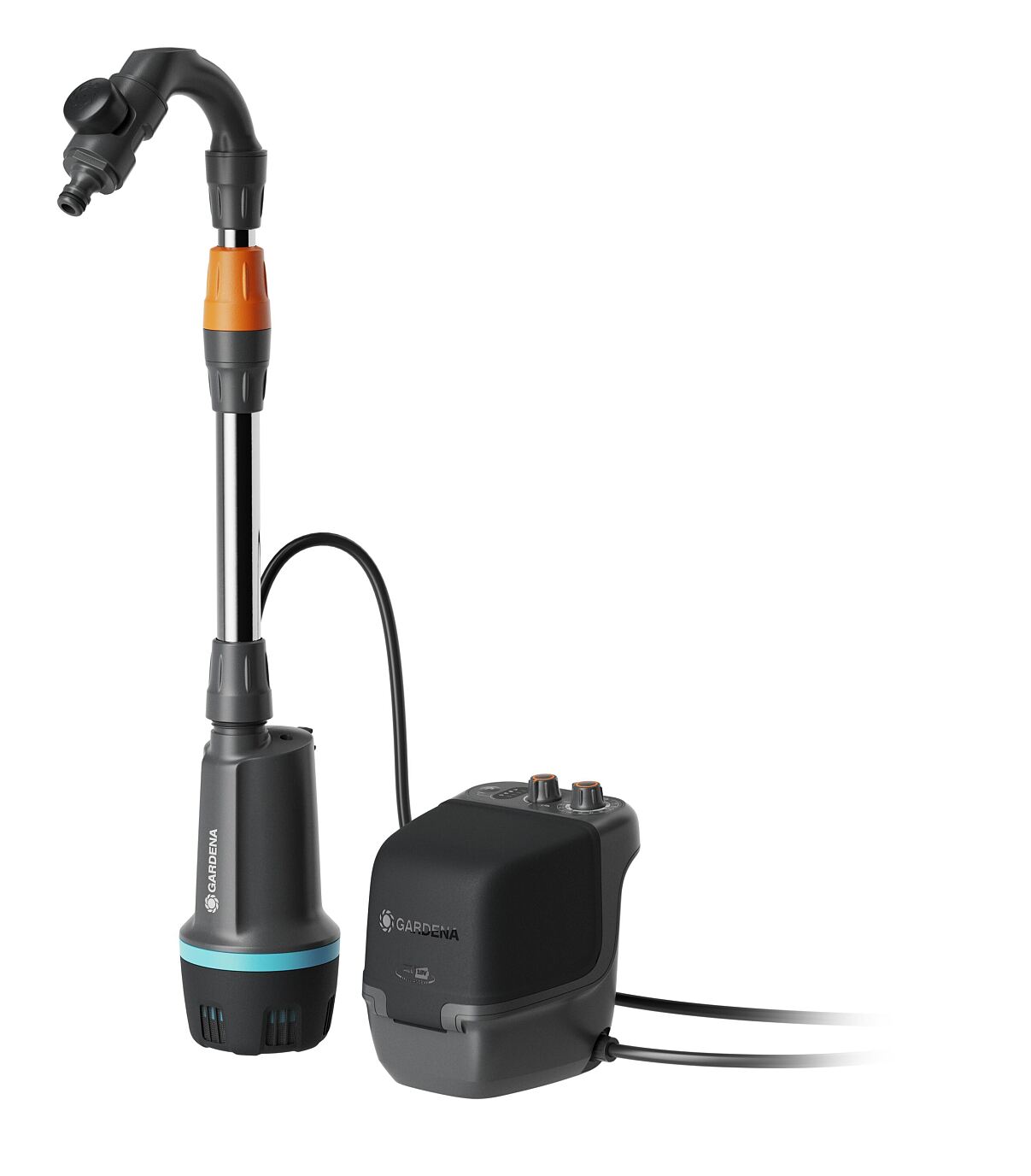 GARDENA Akku-Regenfasspumpe 2400 ComfortAutomatic 18V P4A